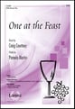 One at the Feast SATB choral sheet music cover